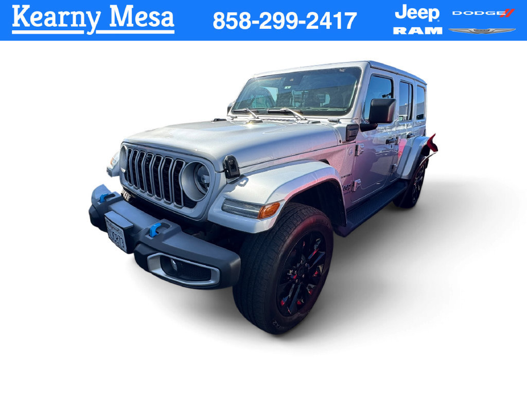Used 2024 Jeep Wrangler Unlimited Sahara w/ Technology Group AWD/4WD image 1