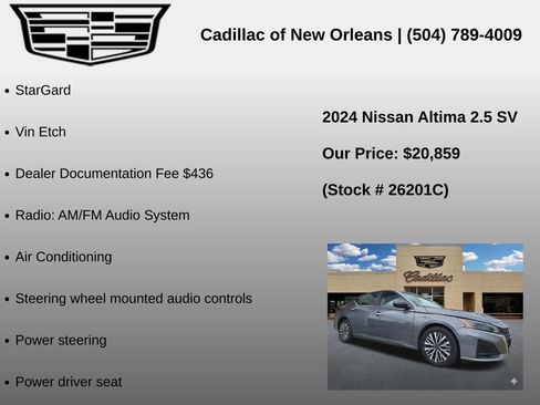 Used 2024 Nissan Altima 2.5 SV FWD image 7