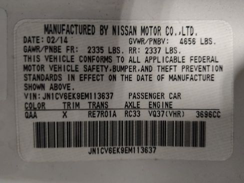 Used 2014 INFINITI Q60 Journey w/ Premium Package image 33