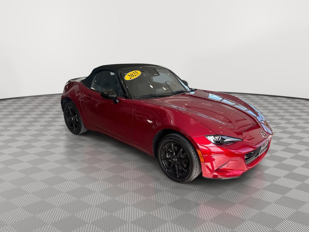 Used 2025 MAZDA MX-5 Miata Sport w/ Interior Package RWD image 2