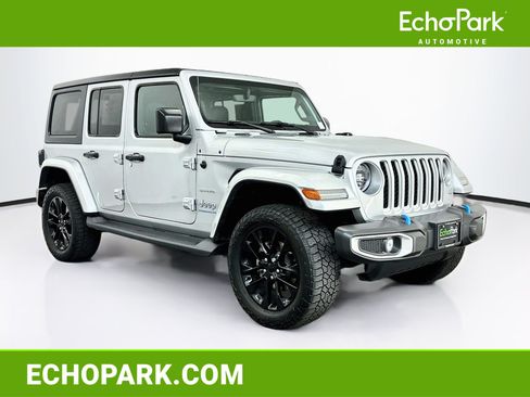 Used 2023 Jeep Wrangler Unlimited Sahara w/ Cold Weather Group AWD/4WD image 1