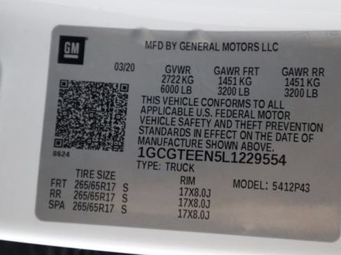 Used 2020 Chevrolet Colorado ZR2 AWD/4WD image 36