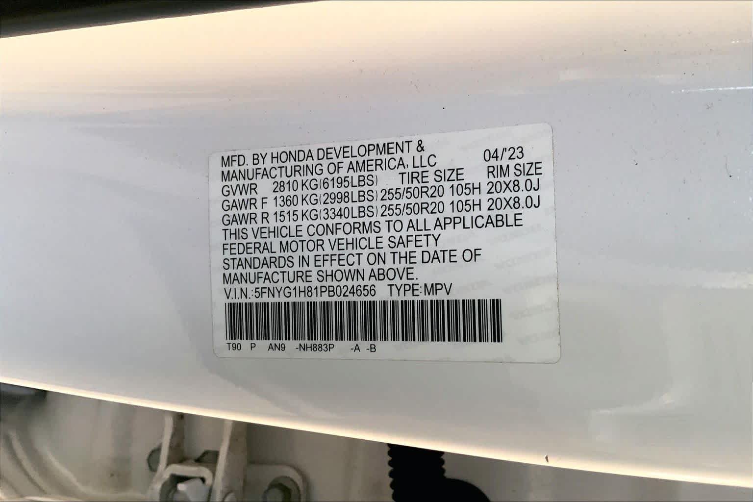 Used 2023 Honda Pilot Elite image 34