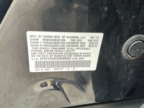 Used 2016 Honda Pilot Touring image 31