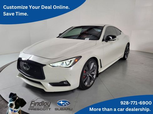 Used 2022 INFINITI Q60 Red Sport 400 image 1