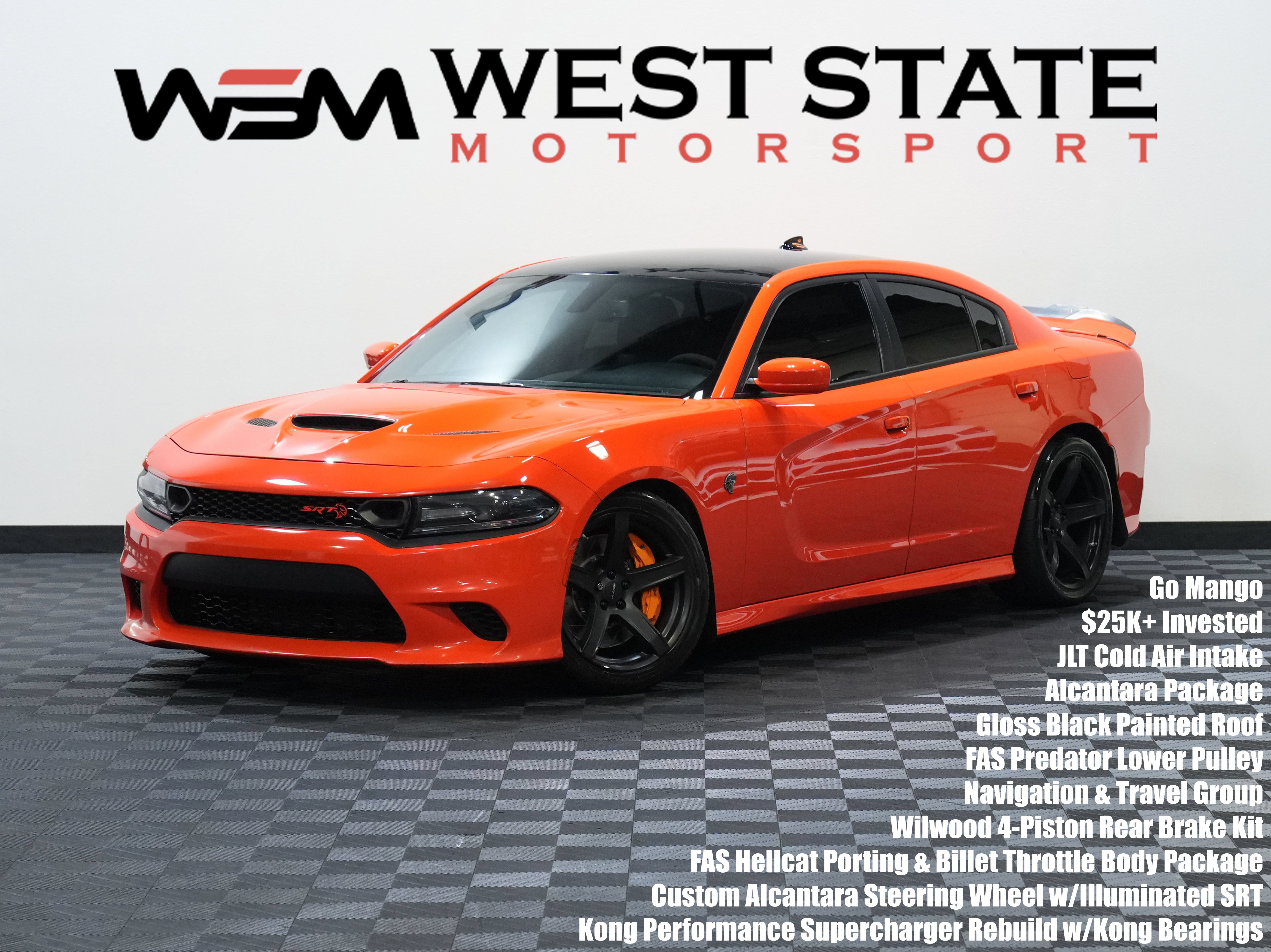Used 2019 Dodge Charger SRT Hellcat w/ Navigation & Travel Group RWD image 1