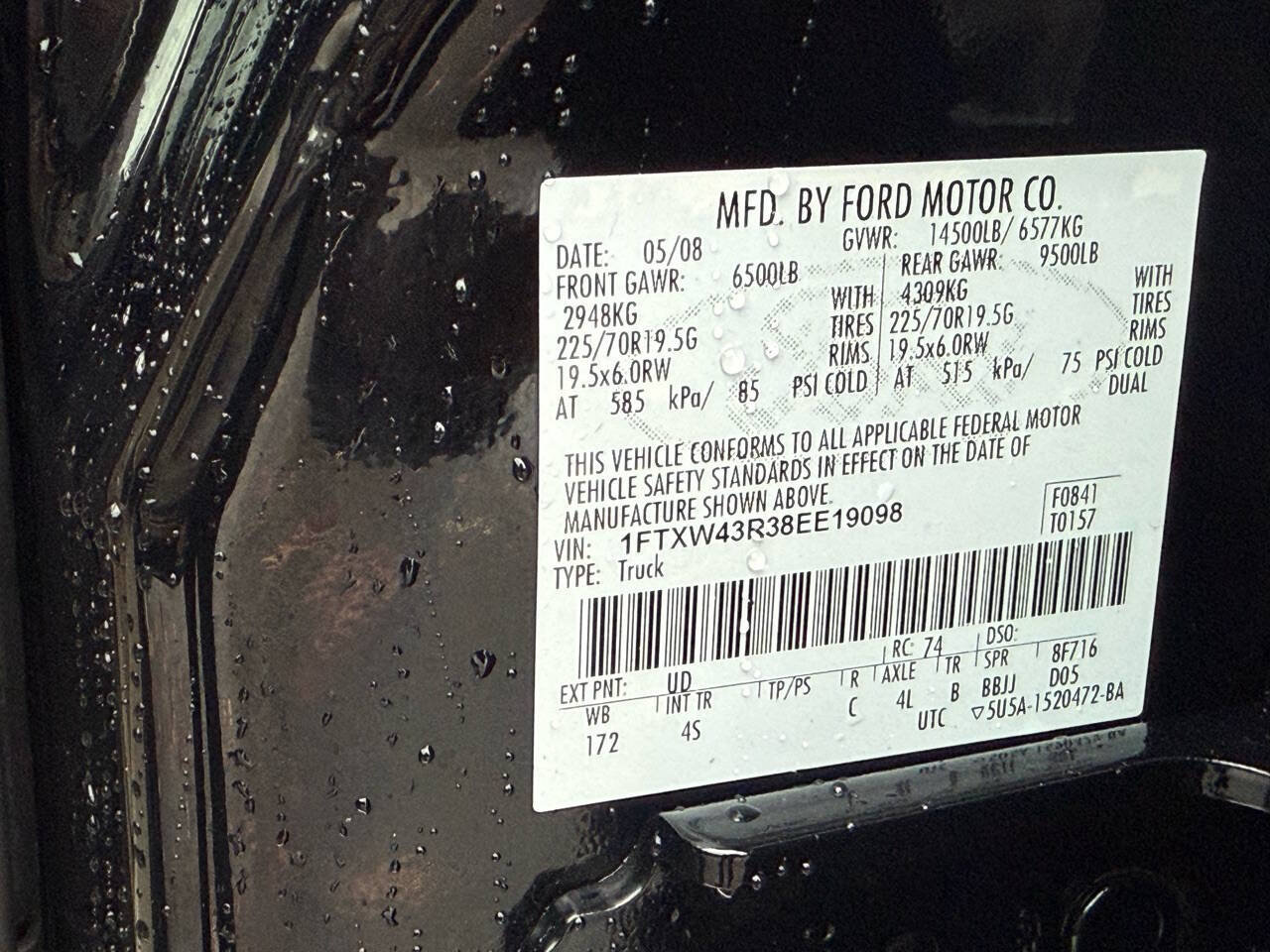 Used 2008 Ford F450 Lariat AWD/4WD image 18
