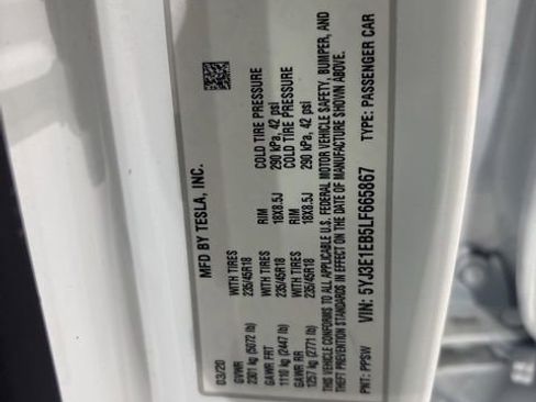 Used 2020 Tesla Model 3 Long Range AWD/4WD image 39