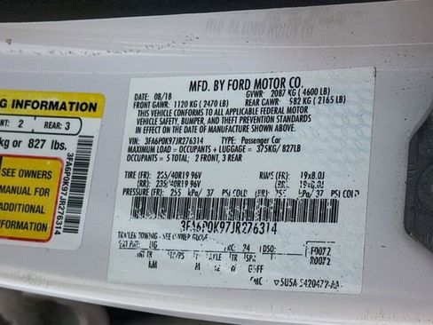 Used 2018 Ford Fusion Titanium image 36