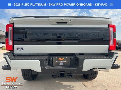 New 2026 Ford F250 Platinum image 7
