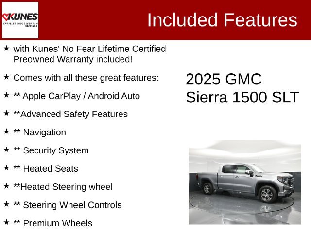 Used 2025 GMC Sierra 1500 SLT AWD/4WD image 2