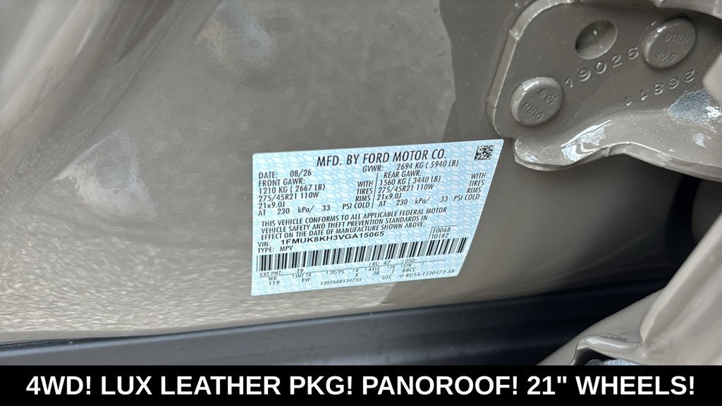 New 2027 Ford Explorer ST-Line w/ Premium Package AWD/4WD image 33