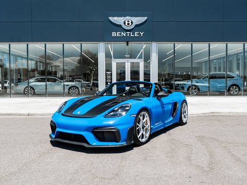 Used 2025 Porsche 718 Boxster Spyder RS RWD image 1