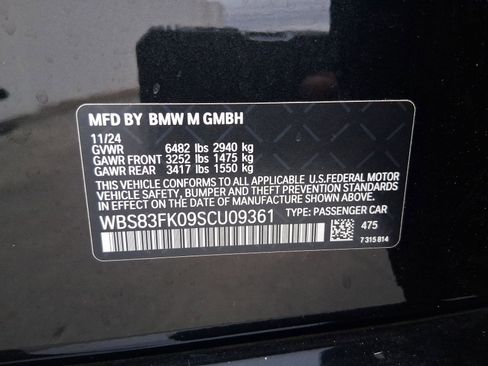 Used 2025 BMW M5 w/ Executive Package image 18