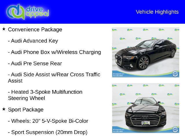 Used 2020 Audi A6 2.0T Premium Plus w/ Premium Plus Package AWD/4WD image 12