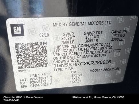 Used 2019 Chevrolet Suburban LT AWD/4WD image 30