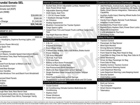 Certified 2025 Hyundai Sonata SEL FWD image 12