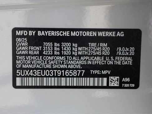 New 2026 BMW X5 xDrive50e w/ M Sport Package image 27