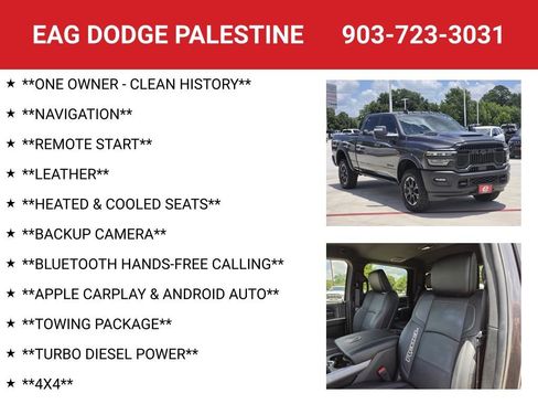Used 2025 RAM 2500 Rebel w/ Rebel Level 1 Equipment Group AWD/4WD image 4