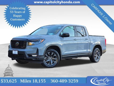 Certified 2023 Honda Ridgeline Sport image 1
