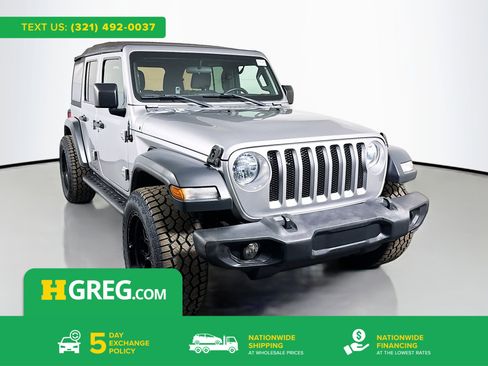 Used 2018 Jeep Wrangler Unlimited Sport S image 1