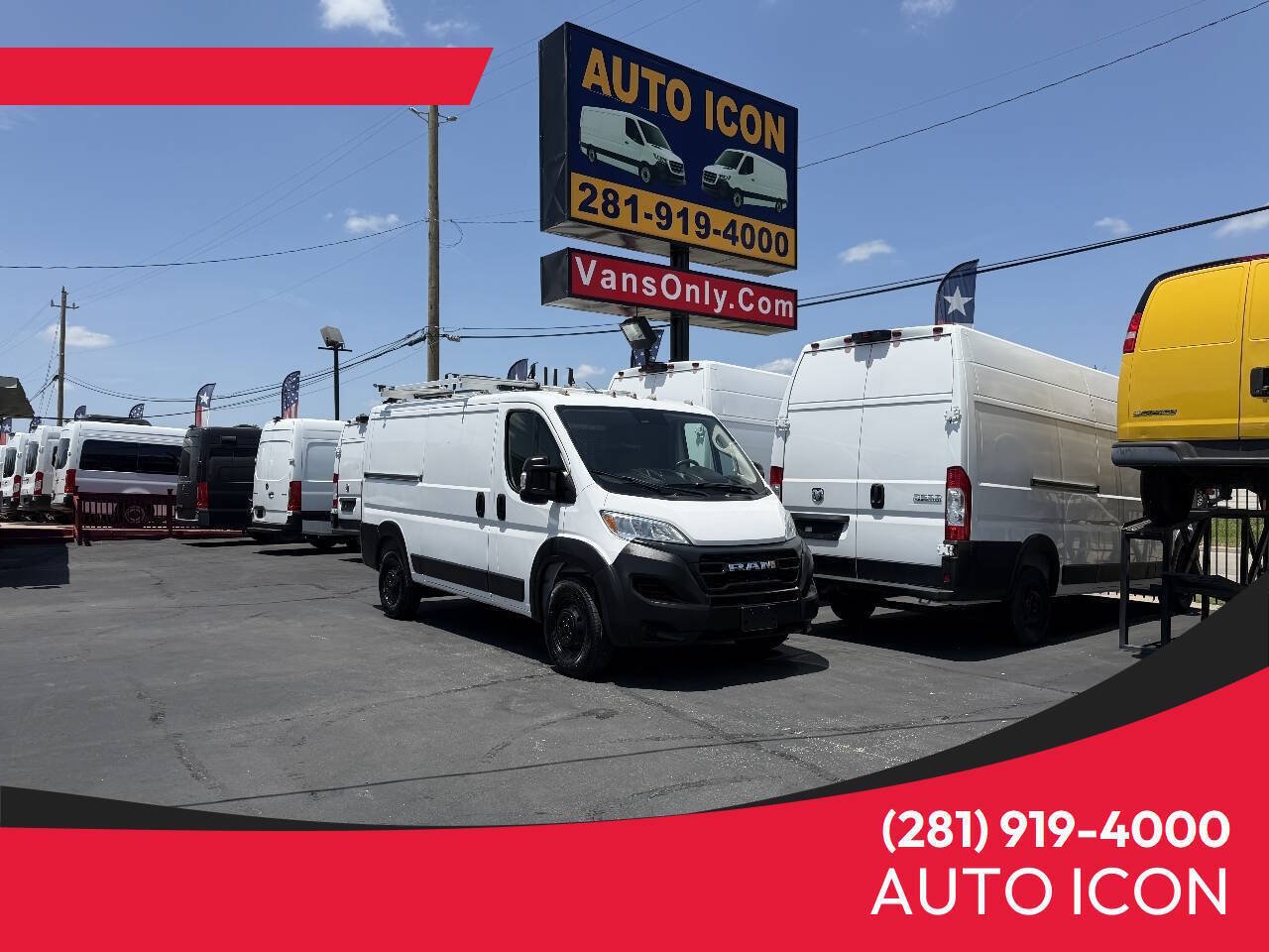 Used 2023 RAM ProMaster 2500 FWD image 1