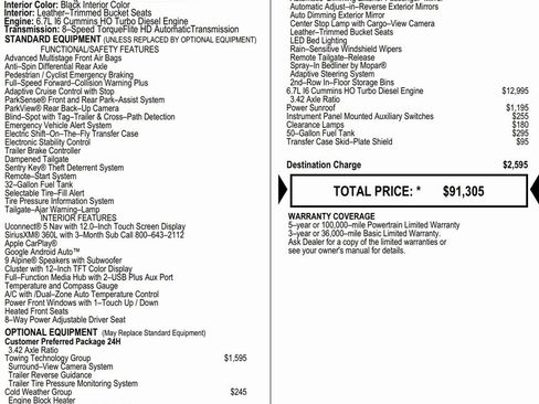 New 2026 RAM 3500 Laramie w/ Night Edition image 2