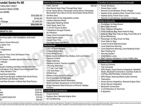 Used 2025 Hyundai Santa Fe SE FWD image 16