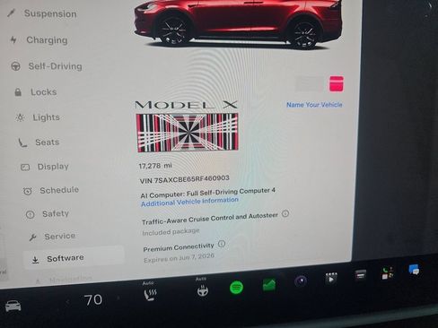 Used 2024 Tesla Model X Plaid AWD/4WD image 21