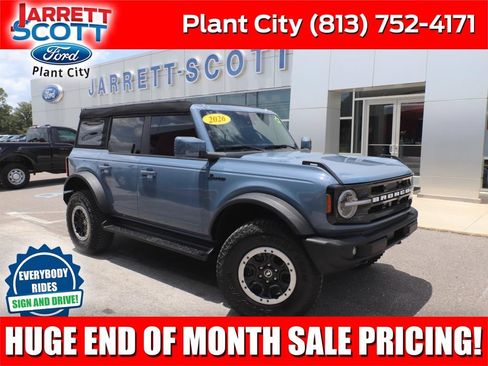 Certified 2025 Ford Bronco Outer Banks w/ Sasquatch Package AWD/4WD image 1