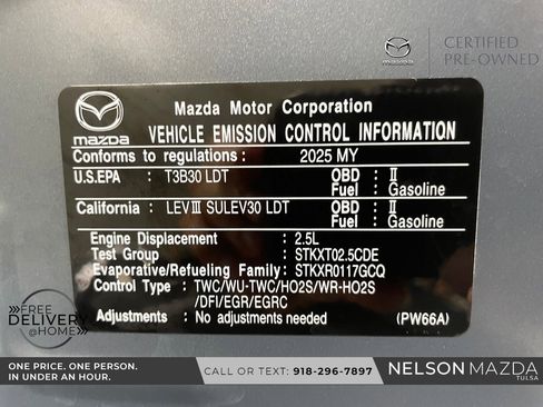 Certified 2025 MAZDA CX-5 Carbon Edition image 53
