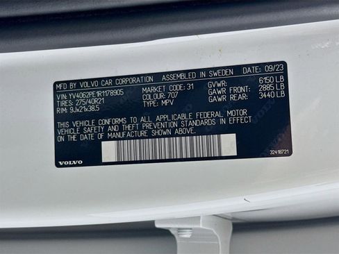 Used 2024 Volvo XC90 B6 Plus image 35