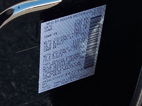 New 2026 INFINITI QX60 Luxe w/ Cargo Package image 9