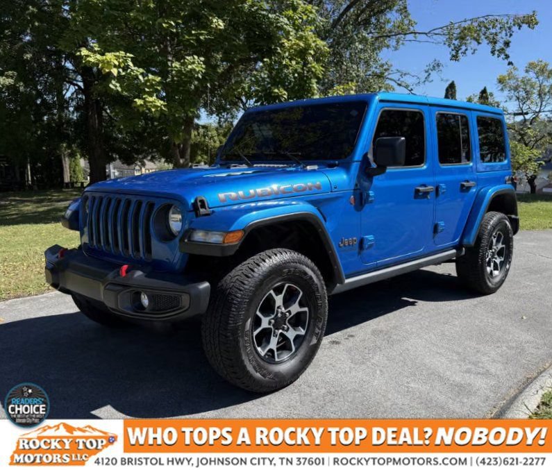 Used 2021 Jeep Wrangler Unlimited Rubicon w/ Safety Group AWD/4WD image 1