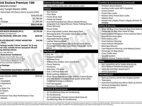 Certified 2023 Buick Enclave Premium w/ Experience Buick Package image 3