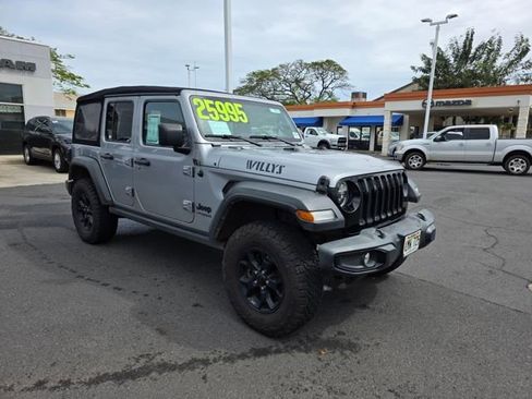 Used 2021 Jeep Wrangler Unlimited Sport image 1