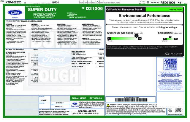 Used 2024 Ford F250 Lariat w/ Lariat Ultimate Package AWD/4WD image 9