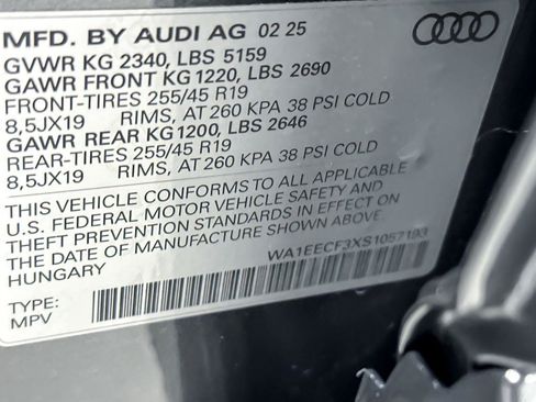 Certified 2025 Audi Q3 2.0T Premium Plus w/ Premium Plus Package image 26