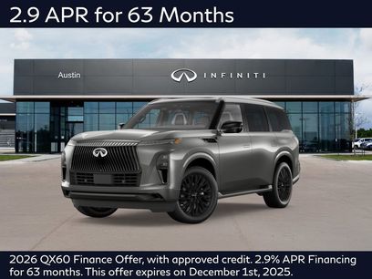 New 2026 INFINITI QX80 Autograph w/ Premium Cargo Package