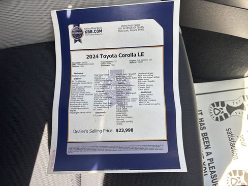 Used 2024 Toyota Corolla LE image 28