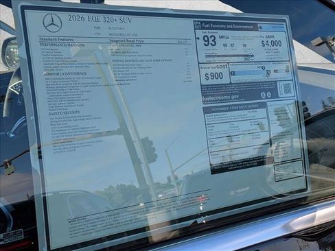 New 2026 Mercedes-Benz EQE 320+ SUV image 17