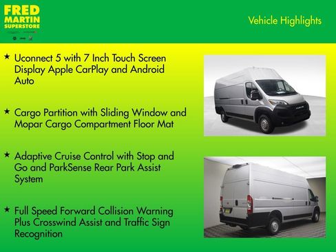 New 2026 RAM ProMaster 3500 w/ Convenience Group FWD image 15