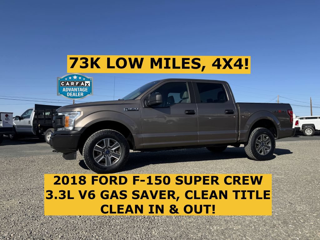 Used 2018 Ford F150 4x4 SuperCrew image 1