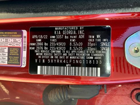 Used 2022 Kia Sorento SX FWD image 31