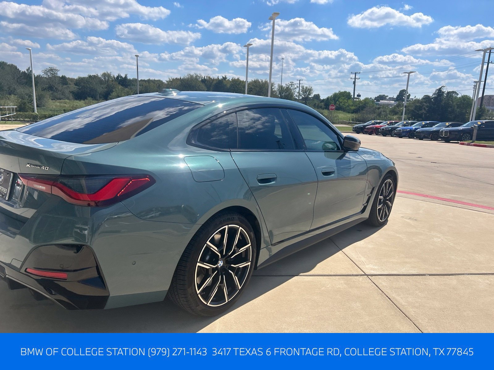 Certified 2025 BMW i4 xDrive40i w/ M Sport Package AWD/4WD image 10