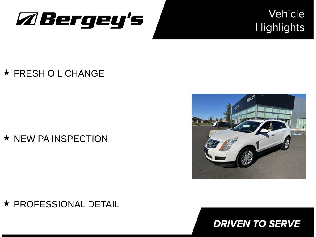 Used 2015 Cadillac SRX Luxury w/ Driver Awareness Package FWD image 4