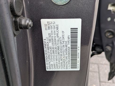 Certified 2022 Honda Odyssey Elite image 39