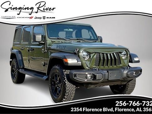 Used 2021 Jeep Wrangler Unlimited Sport image 1