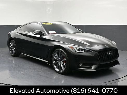 Certified 2022 INFINITI Q60 Red Sport 400 w/ Cargo Package AWD/4WD image 1
