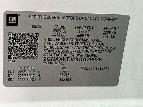 Used 2019 Chevrolet Equinox LT FWD image 31